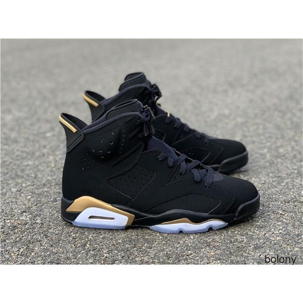

released authentic 6 dmp 6s black metallic gold 23 retro ct4954-007 basketball shoes men women sports sneakers, White;red