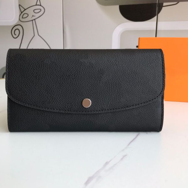 

luxurious design long wallet for women 60145, Red;black