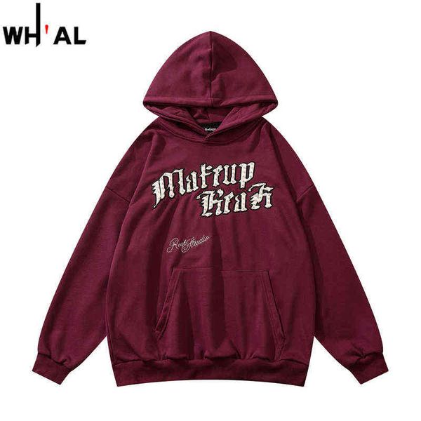 

men sweatshirt hoodie harujuku graphic bead letter print streetwear hoodies 2022 hip hop vintage retro woman red coat #078 t220726, Black