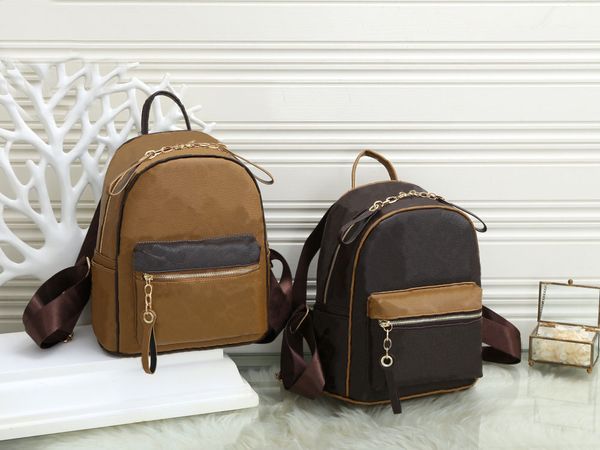 

tz luxury designer women travel backpacks quality soft pu backpack women's classic old flower pattern schoolbag leisure simple purse me