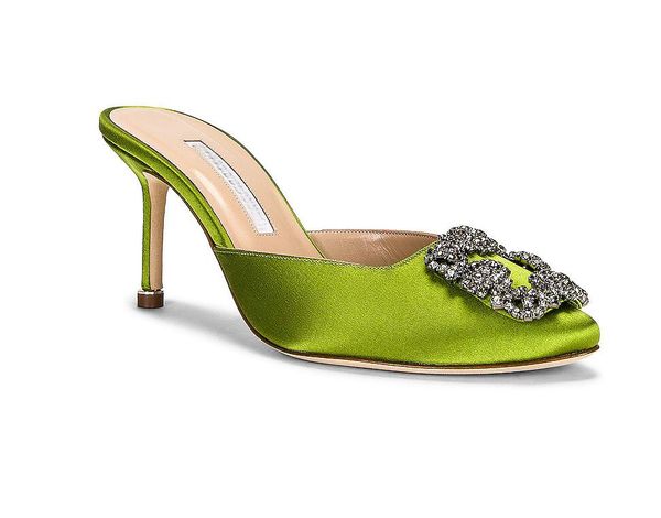 

womens pumps sandal crystal-embellished buckle stain pump shoes spool hangisi high heels sandals women's luxury designers dress heeled, Black