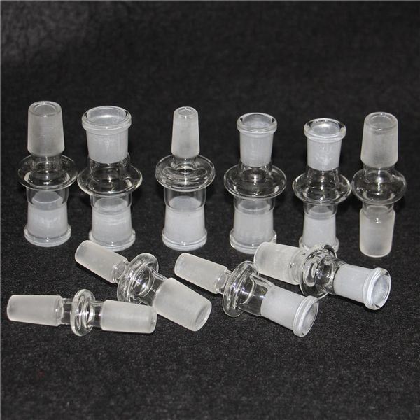 Shisha-Glasadapter, weiblich, männlich, 10 mm, 14 mm, 18 mm, Bongschale, Aschefänger-Adapter für Wasserpfeifen, Bohrinseln, Bongs