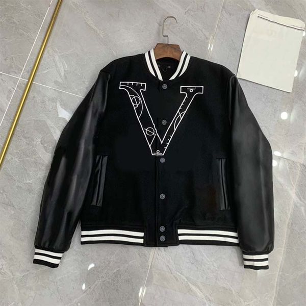 

mens jackets tech fleece 22aw cardigan outerwear slim jactet fashion tracksuits warm coat size m-2xl, Black;brown