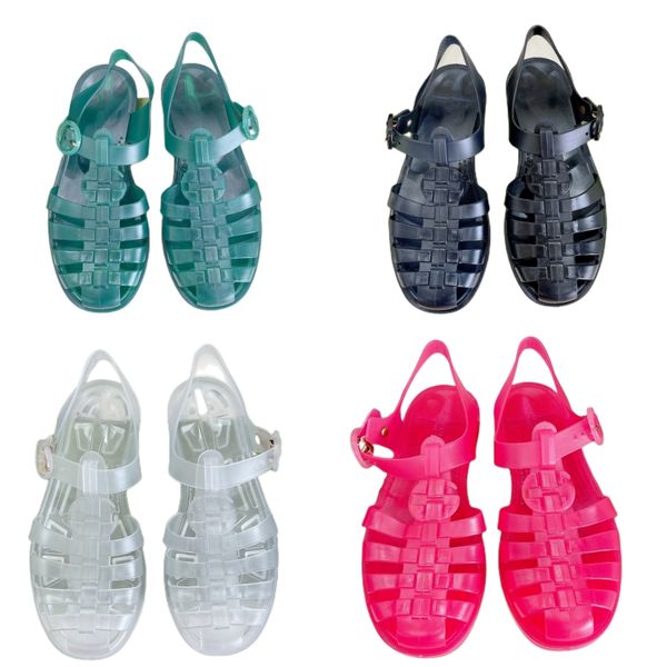 

designer women roman rubber sandals man big toe stitching slippers fashion beach pool patch marshmallow slides sports punk style round head, Black