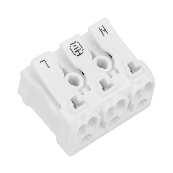 

5pcs wire wiring connector cable terminal block luster terminal light clamp 3-pin