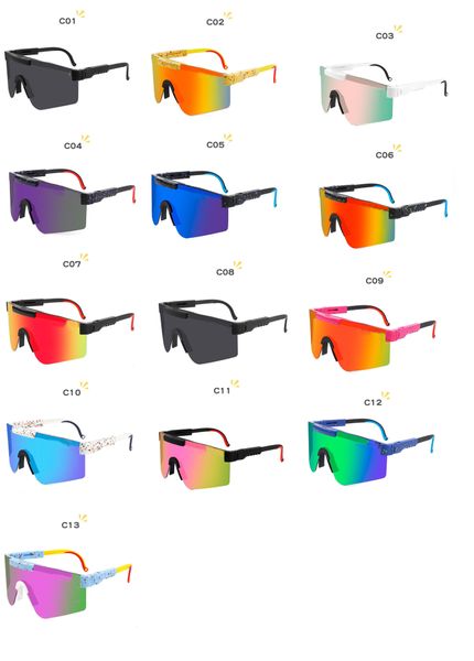 Sommermode Kind Junge Polarisierte Sonnenbrille Film blenden Objektiv Kinder Sportspiegel Radfahren Brille Mädchen fahren im Freien winddicht 13 Farben mit Fall