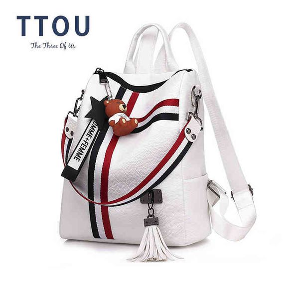 

evening bag women's backpack travel large pu handbag schoolbag for girls female shoulder back mochila 0623