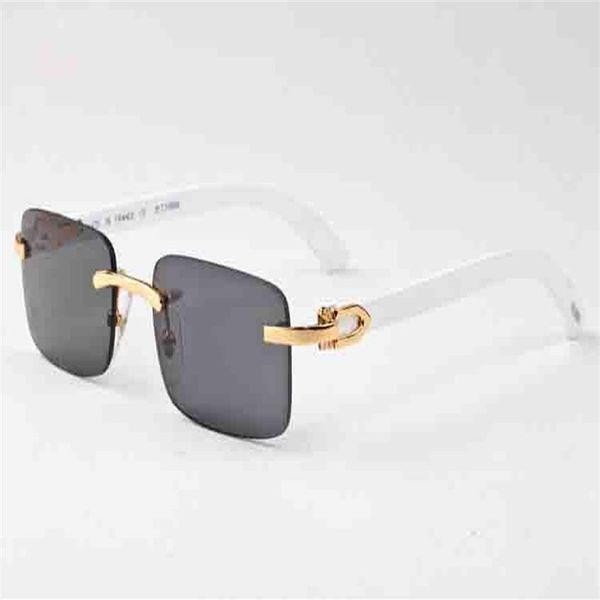 

new white buffalo horn sunglasses men gafas coating sun glasses women sports vintage bamboo wood eyeglasses eyewear uv400 oculos d329i, White;black