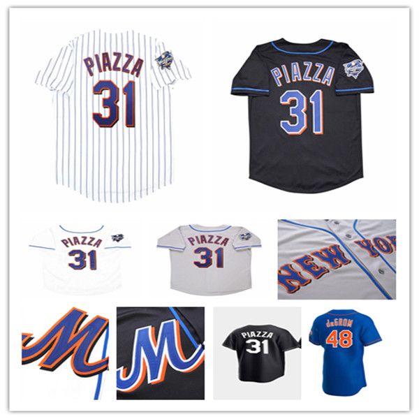 

custom 2000 new ny york retro ws baseball jerseys mike piazza edgar alfonzo rickey henderson robin ventura mike hampton al leiter alonso met, Blue;black