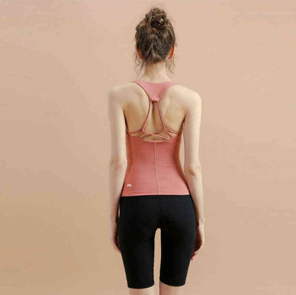 

lulu bras brand yoga suit tight sports vest women's summer thin style temperament beautiful back with bra lu-2033 hq1r, Red;black
