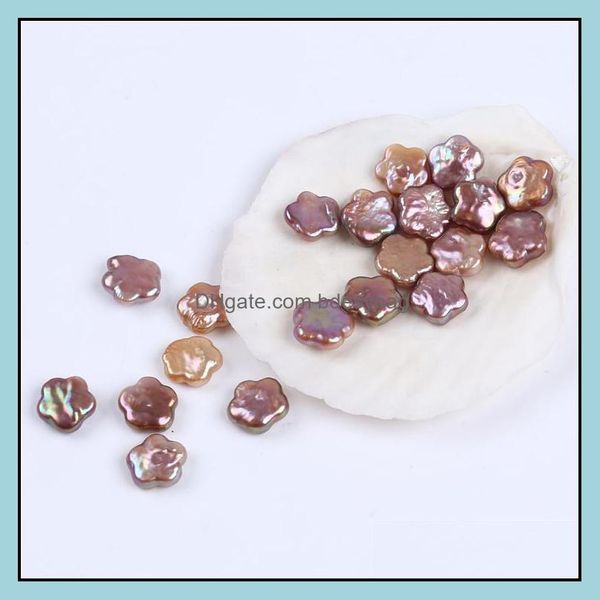 

other loose beads jewelry 10-11mm irregar purple plum blossom shape freshwater pearlother drop delivery 2021 dh5iq
