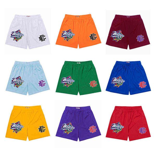 

eric emanuel ee basic mens shorts basketball sportpants tide women fitness short mesh breathable beach pants sports series shortshzq2, White;black