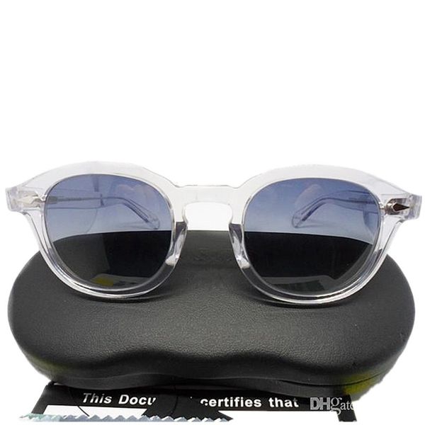 

quality depp gradient tinted polarized frame sunglasses uv400 49 46 44 protection pure-plank goggles full-set case wholesale price
