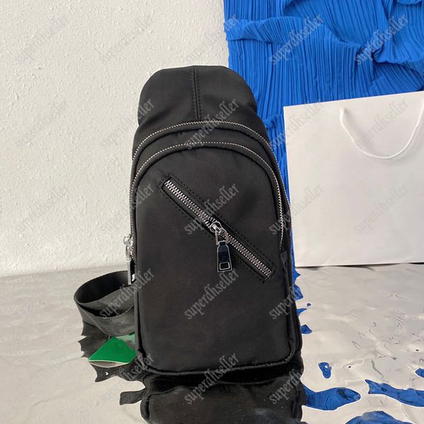 

fashion crossbody waist bag luxury shoulder bags designer women chest pack men travel casual nylon black wallets wholesale purse