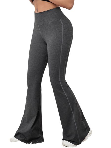 

breathable softness stitching sports pants d5py#, Gray