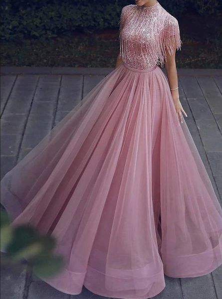 

glitter mermaid sequined evening dresses v neck long sleeve lace appliqued beaded ball gown special occasion prom gowns 2021 plus size, Black;red