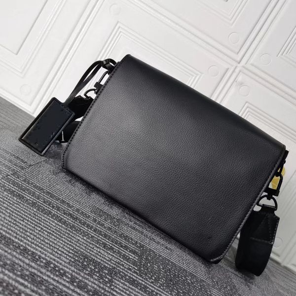 2022 borsa a tracolla di design di alta qualità borsa da uomo in pelle pu valigetta nera borse per laptop con tracolla marrone