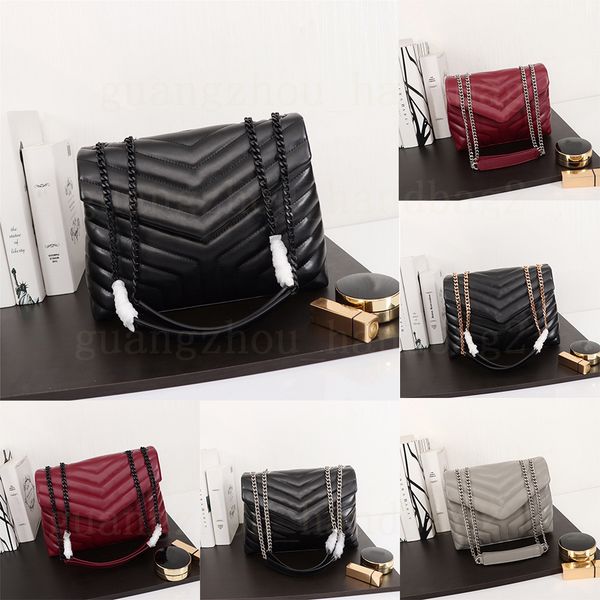 

designer bags loulou chain shoulder bags envelope handbags ladies composite tote classic women handbag fashion leather clutch female purse