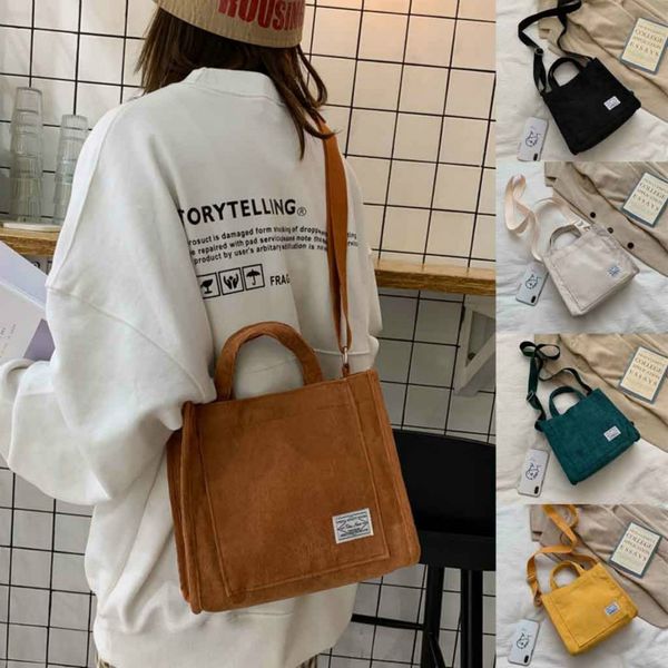 

luxury designer handbag corduroy ladies bag 2022 new trend single shoulder bag solid color buckle messenger bag small square