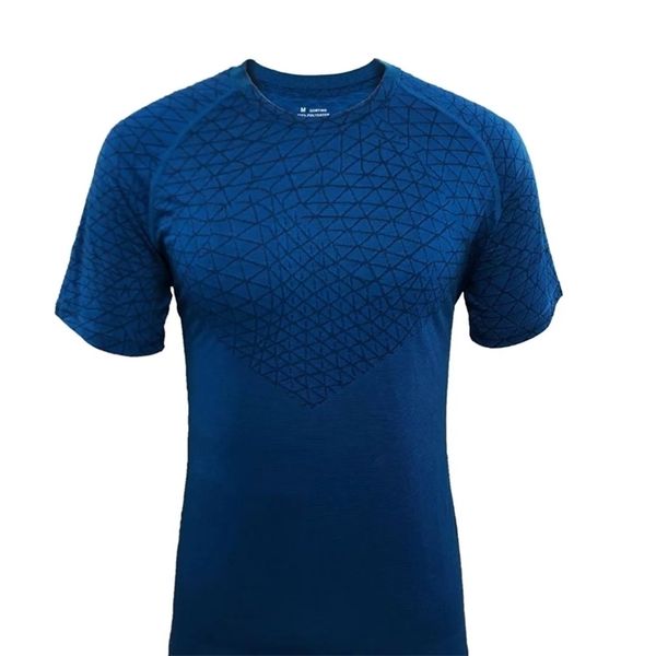 

#18205 men jersey for sports, running, casual wearing with net printing 220325, White;black