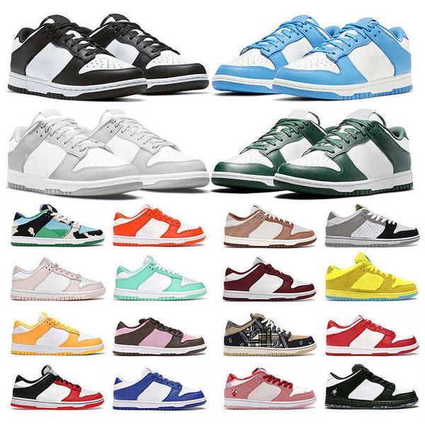 

desginer unc casual shoes black white panda men women flat sneakers university blue coast pn dust outdoor mens trainers