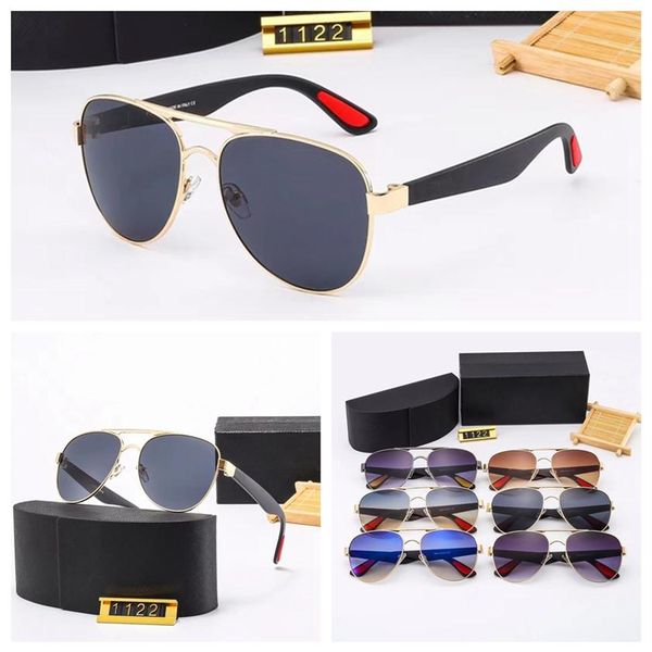 

designer sunglasses outdoor driving large frame classic aviator collocation shoes bags fashion accessories luxury brand case shade248q, White;black