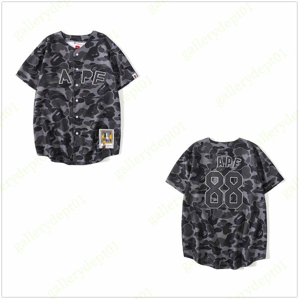 

men t shirts mens designer shirt shark head graphic tees womens tshirt camouflage glow pure cotton t-shirt luminous clothe printing anti-pil, White;black