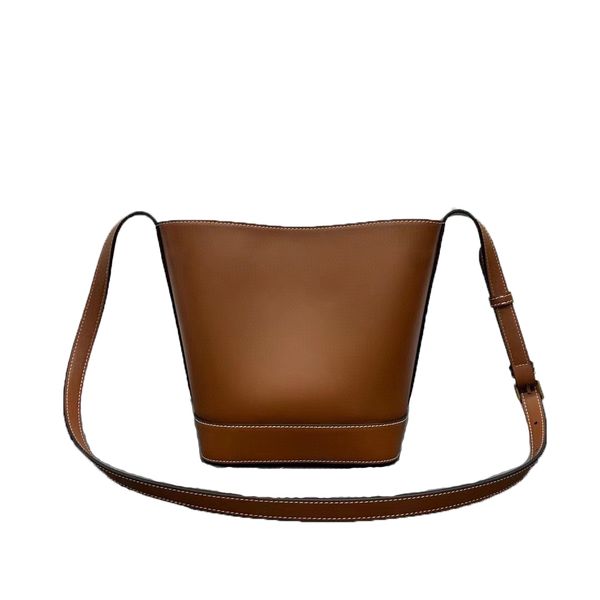 

tote bag genuine leather designer bucket handbags interior zipper pocket classic fashion leather wallet pochette clutch purse