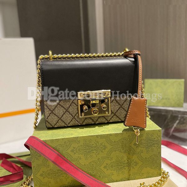 

fashion padlock bags lady luxury designer bags for women cool practical large capacity plain cross body shoulder handbags coin purse crossbo