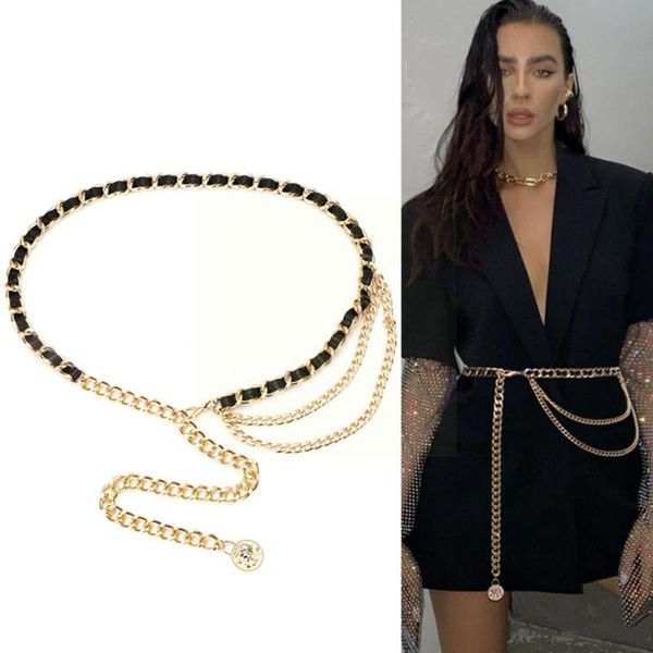 Belts Chain Metal Chain for Women WelyBands Long Tassel Designer Cintura Jeans Adeia adequada Vestido BE T3J5BERS CHURSOS