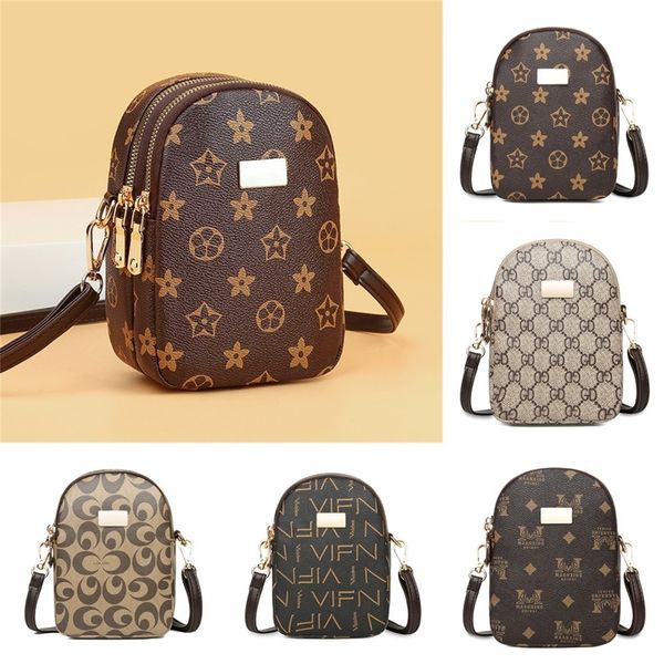

small size crossbody shoulder bag kids backpack purses vintage retro double zipper fanny packs outdoor sports beach travel cosmetic pouch po