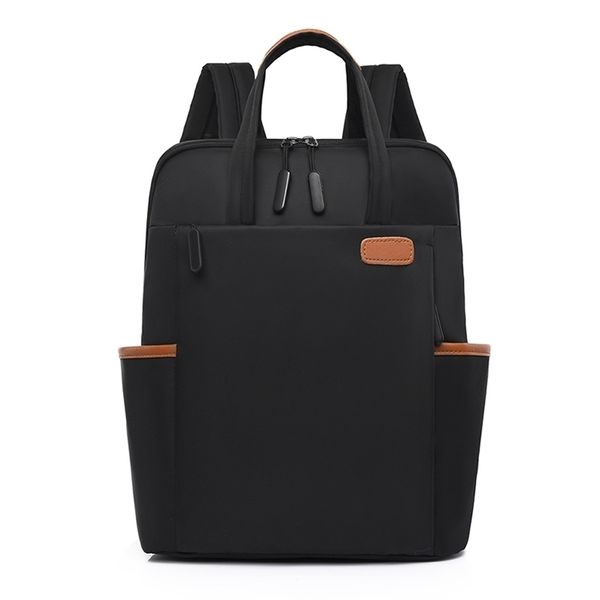 

fashion women backpacks korea style design lapbag female waterproof nylon shoulder back bag daypack school teenage girls 220713