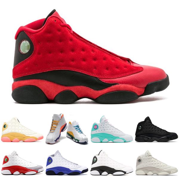 

13 13s flint mens jordon basketball shoes defining moment court purple cap and gown women men sports sneakers trainers