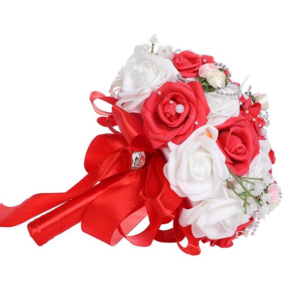 

bridal wedding holding flowers creative foam wedding supplies holding bouquets