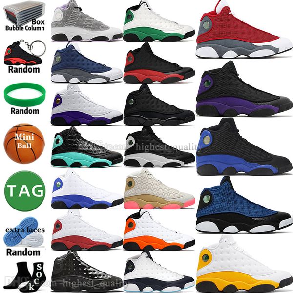 

brave blue red flint bred hyper royal 13 13s mens basketball shoes del sol court purple black cat love and respect chicago lakers men sports