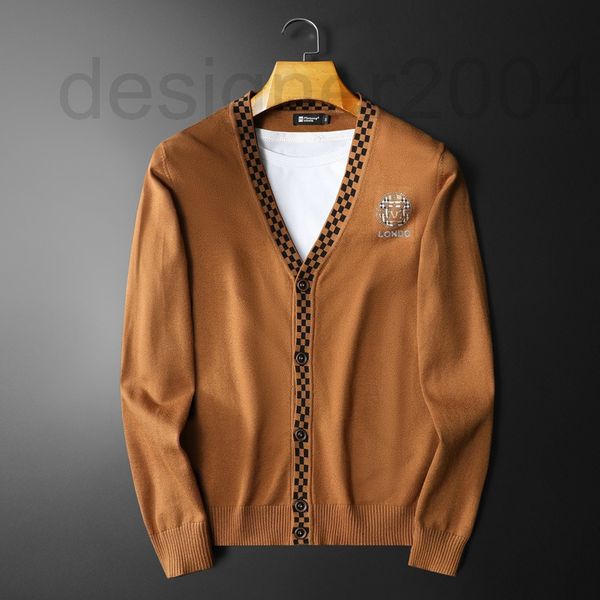 

men's hoodies & sweatshirts designer high end light luxury cardigan 2022 autumn, Black