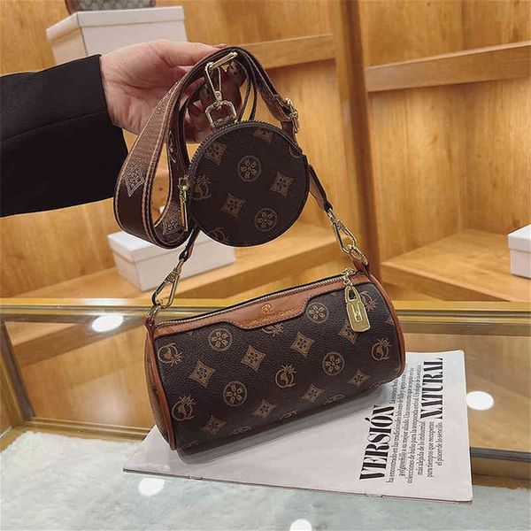 

online 55% off sale cylinder autumn and winter trend printed single shoulder bag