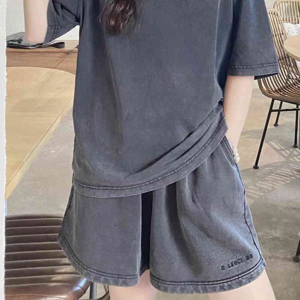 

women's shorts summer fashion embroidered men's and women's casual pants bl, White;black