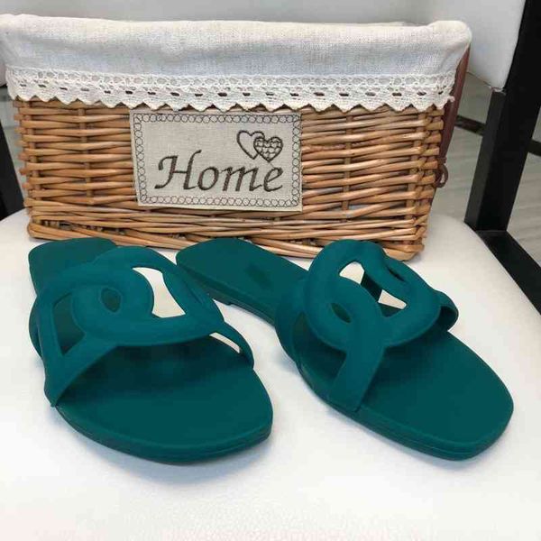 

designer h 70% off designer jelly color h-line ins flat bottom pig nose children's outdoor beach shoes hollow slippers hh989 with logo, Black