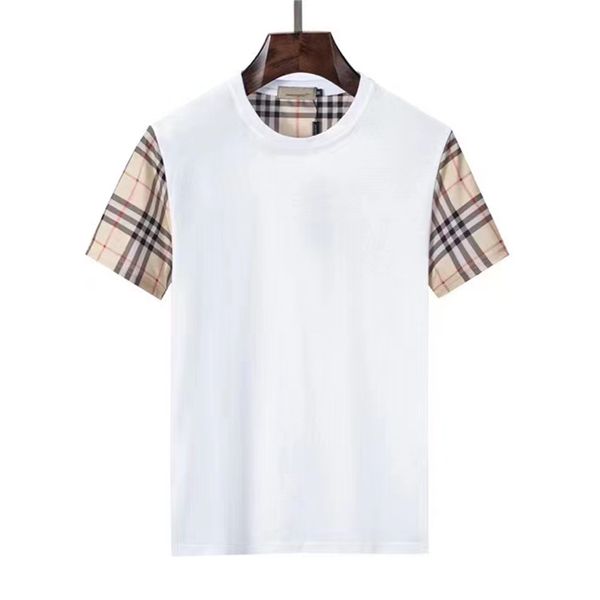 

summer famous men's and women's designer t-shirt polo shirt loose slim fashion jacket casual shirt letter printing high-end clothi, White;black