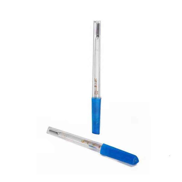

mercury thermometer glass oral liquid triangular rod thermometer