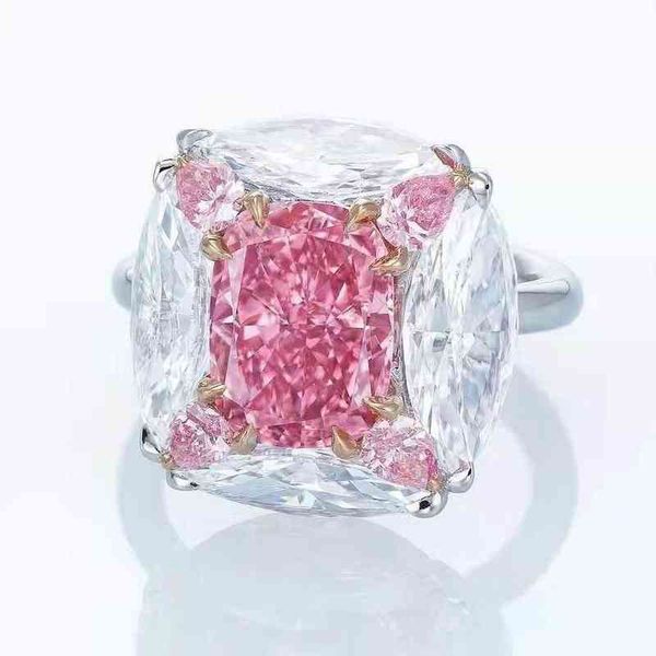 

designer fashion heart ring for woman man love s925 diamond ring, Golden;silver
