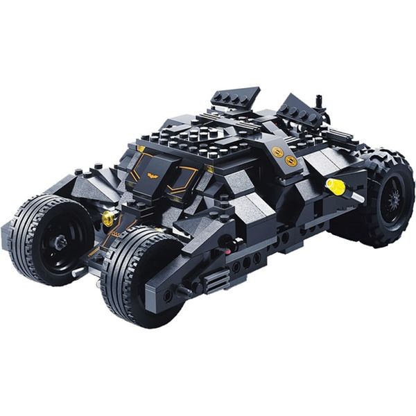 325 peças séries de super -heróis bat carruagem compatível o conjunto de edifícios do tumbler brinquedo 7888 7105 220715