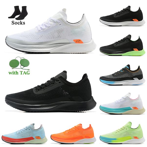 

with socks 2022 streakfly proto running shoes pn dust black green white blue sliver orange women mens trainers outdoor sports mesh sneakers