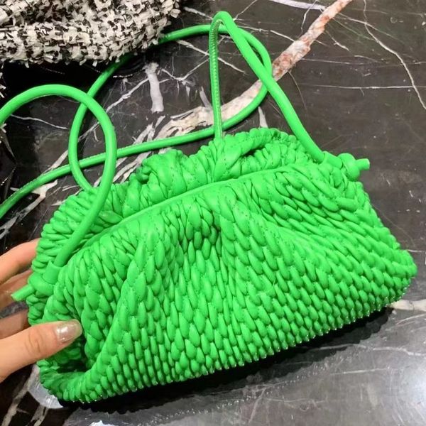 

2022 pu soft leather dumpling bag luxury womens bag fashion shoulder bag messenger clutch