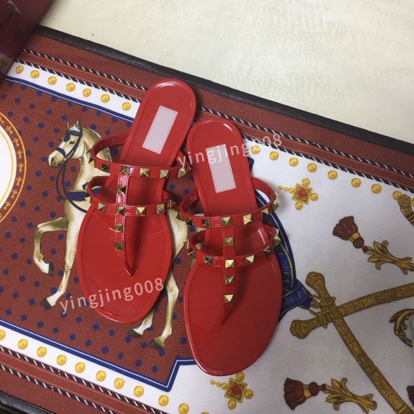 

2022 fashion sandals genuine leather women slippers summer luxury flat slides ladies beach sandal party wedding slipper size35-40, Black
