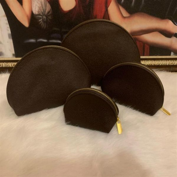 

4pcs set women cosmetic bags famous makeup bag designer travel pouch make up bag ladies cluch purses organizador toiletry bag210o, Red;black