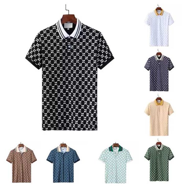 

men's polo shirts designer men's fashion horse t shirts casual men's golf summer polo shirts embroidered high street trend a, White;black