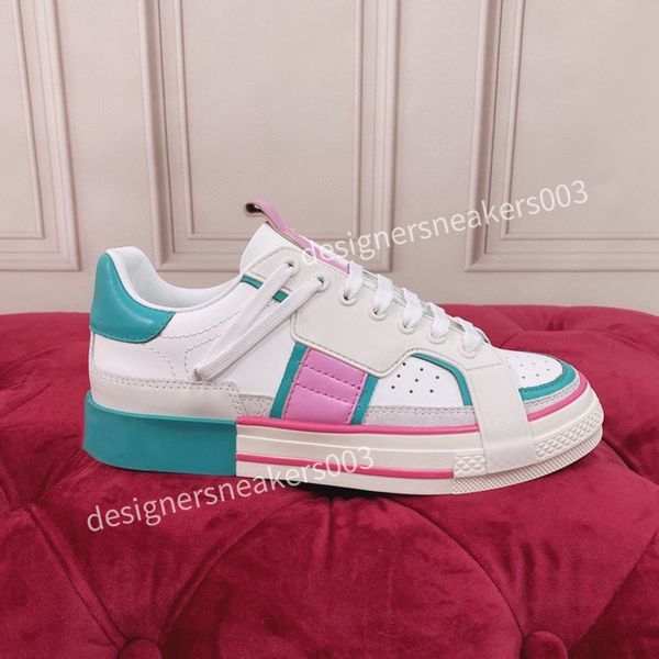 

2022 designers luxurys mesh leather boots mens platform casual basketball shoes branded sports outdoor sneakers paris women trainer size35-4, Black