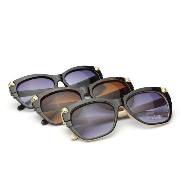 

womans sunglasses luxury mens sun glasses uv protection men designer eyeglass gradient metal hinge fashion women spectacles with boxs glitte, White;black